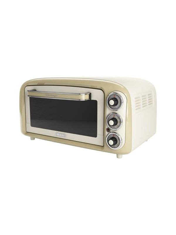 ARIETE FORNO VINTAGE BEIGE (0979/03) - 18L - 3 POSIZIONI COTTURA - TIMER 60 MIN - 1380W